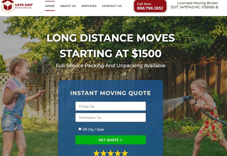 Safe Ship Moving Services Safe Ship Moving Services