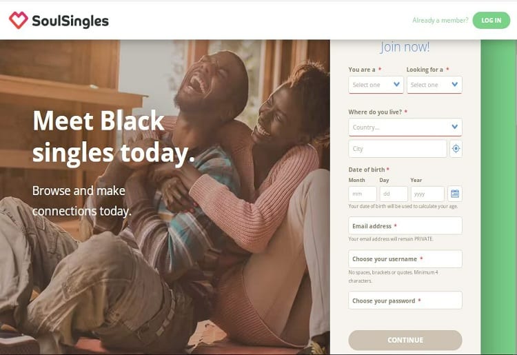 SoulSingles Dating Review Signing Up